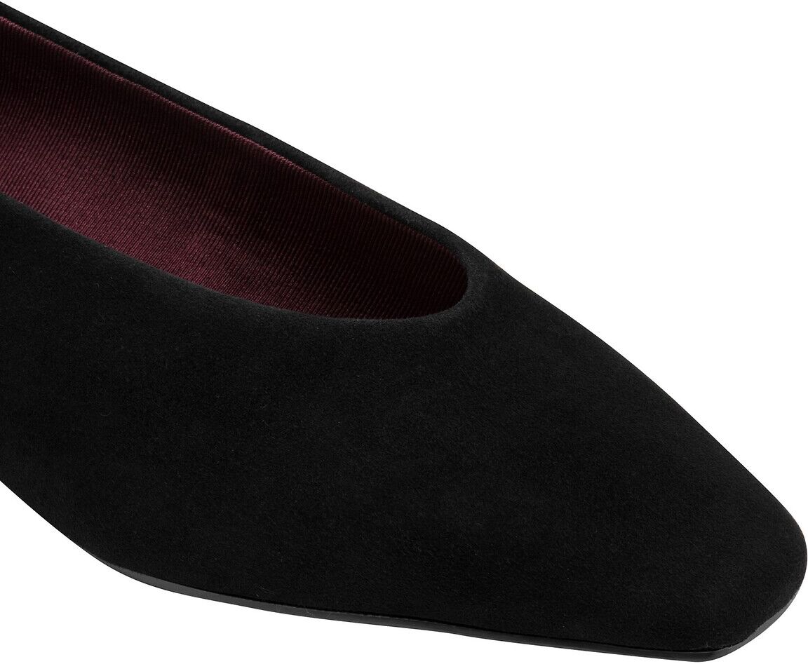 TAMARIS Ballerines en cuir suède, bout amande
