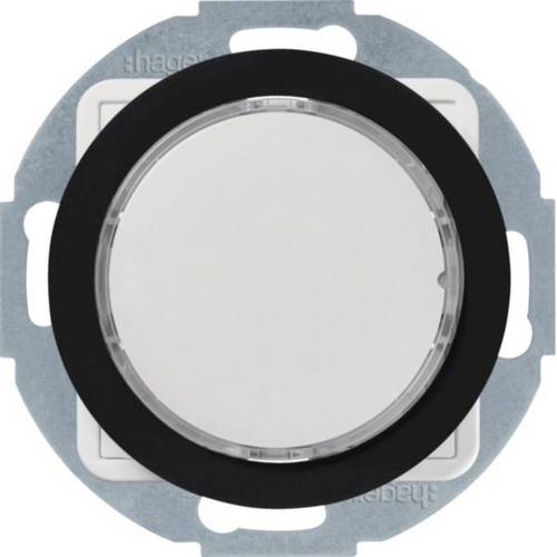 Hager LED-Signallicht Schwarz (glänzend) WLF6652BG 1St.