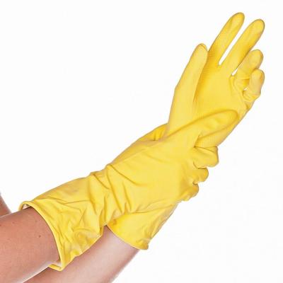 Universal-Handschuh BETTINA, 12 Beutel à 12 Paar, gelb, Größe XL