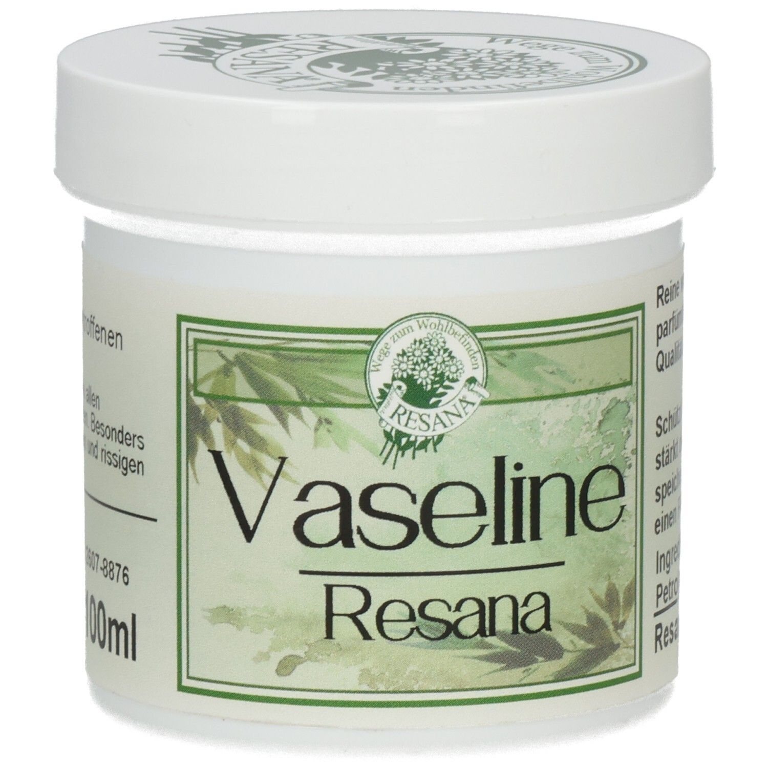 Vaseline Weiss 100 ml Fettsalbe