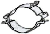 VEGAZ BM-100 Exhaust hanger