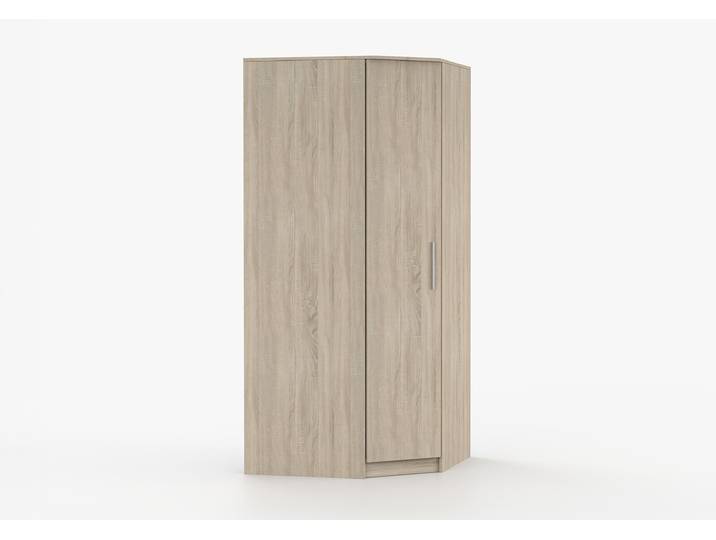 Eckkleiderschrank SZANTAL 94 cm Sonoma Eiche Sonoma Eiche