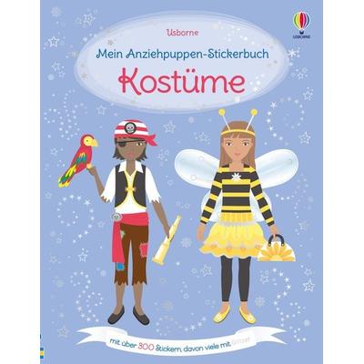 Mein Anziehpuppen-Stickerbuch: Kostüme, Taschenbuch von Emily Bone, Usborne, 978-1-03-570360-9