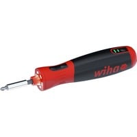 E-Schraubendreher speedE PocketDrive, 31-teilig, Schrauber schwarz/rot, mit Bitbox und Tasche