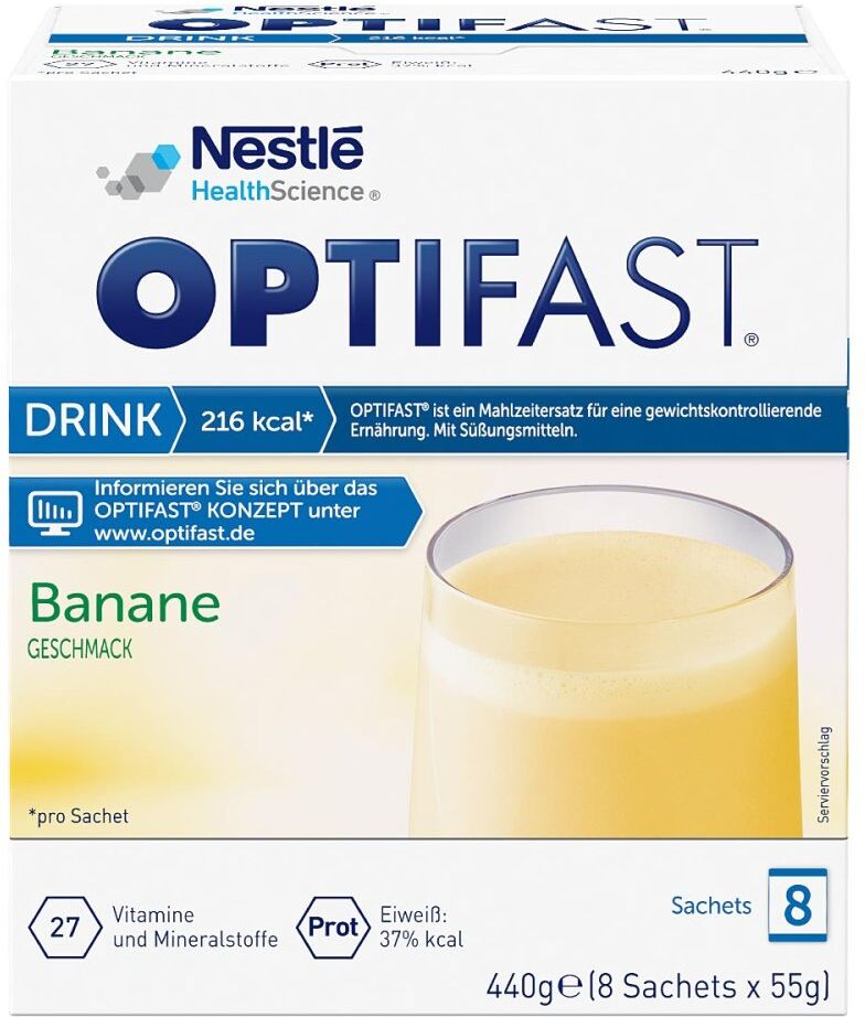 Optifast Drink Banane Pulver