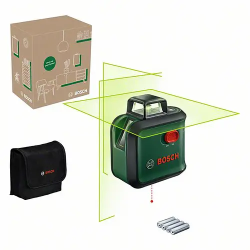 Bosch Home and Garden AdvancedLevel 360 Kreuzlinienlaser Reichweite (max.): 12m