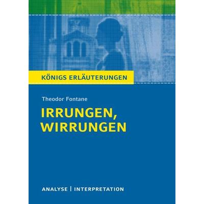 Irrungen, Wirrungen von Theodor Fontane, Taschenbuch von Theodor Fontane, Klett Lerntraining bei PONS Langenscheidt GmbH, 978-3-12-930412-9