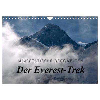 Majestätische Bergwelten - Der Everest Trek (Wandkalender 2027 DIN A4 quer), CALVENDO Monatskalender