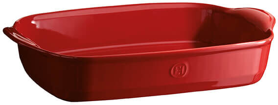 Emile Henry Burgundy 42.5 x 28cm Ultime Rectangular Baking Dish