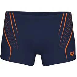M ARENA DOUBLE GRAPHIC SWIM SHORT NAVY-WHITE-SILVER - 8