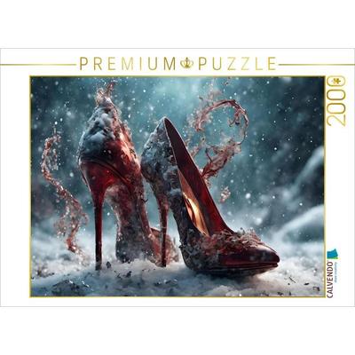 CALVENDO Puzzle Schmelzende Eleganz | 2000 Teile Lege-Größe 90x67cm Foto-Puzzle für glückliche Stunden