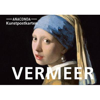 Postkarten-Set Jan Vermeer, Taschenbuch von , Anaconda, 978-3-7306-1292-7