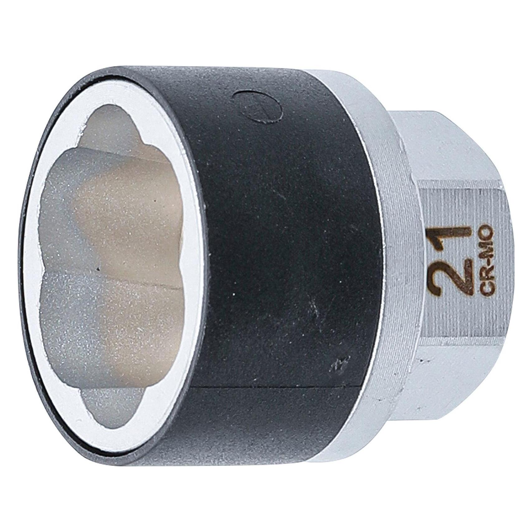 BGS Spiral-Profil-Steckschlüssel-Einsatz / Schraubenausdreher | Antrieb Aussensechskant 21 mm | SW 21 mm (21 mm) (7510-21)