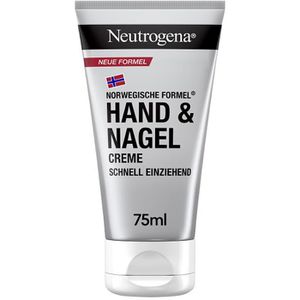 Neutrogena Handcreme Hand & Nagel, 4-in-1 Pflege, schnell einziehend, für trockene Haut, 75ml