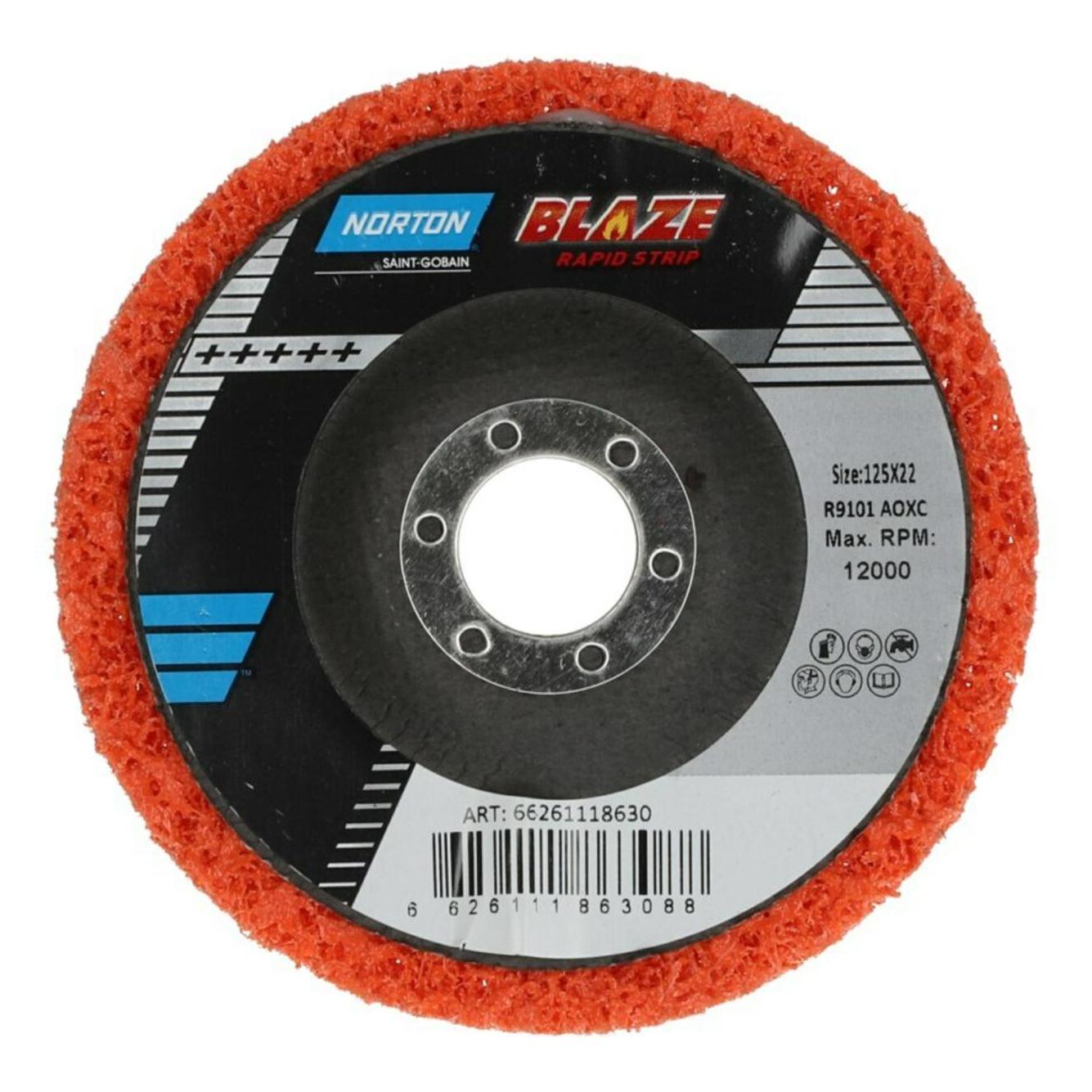 Magni Norton Vlies Compact Rapid Blaze schräg 125mm (8711479944543)