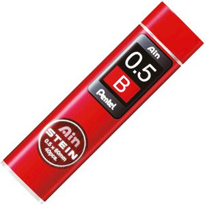Pentel Druckbleistiftminen Ain Stein C275-BO, B, Hi-Polymer, 0.5mm, 40 Stück