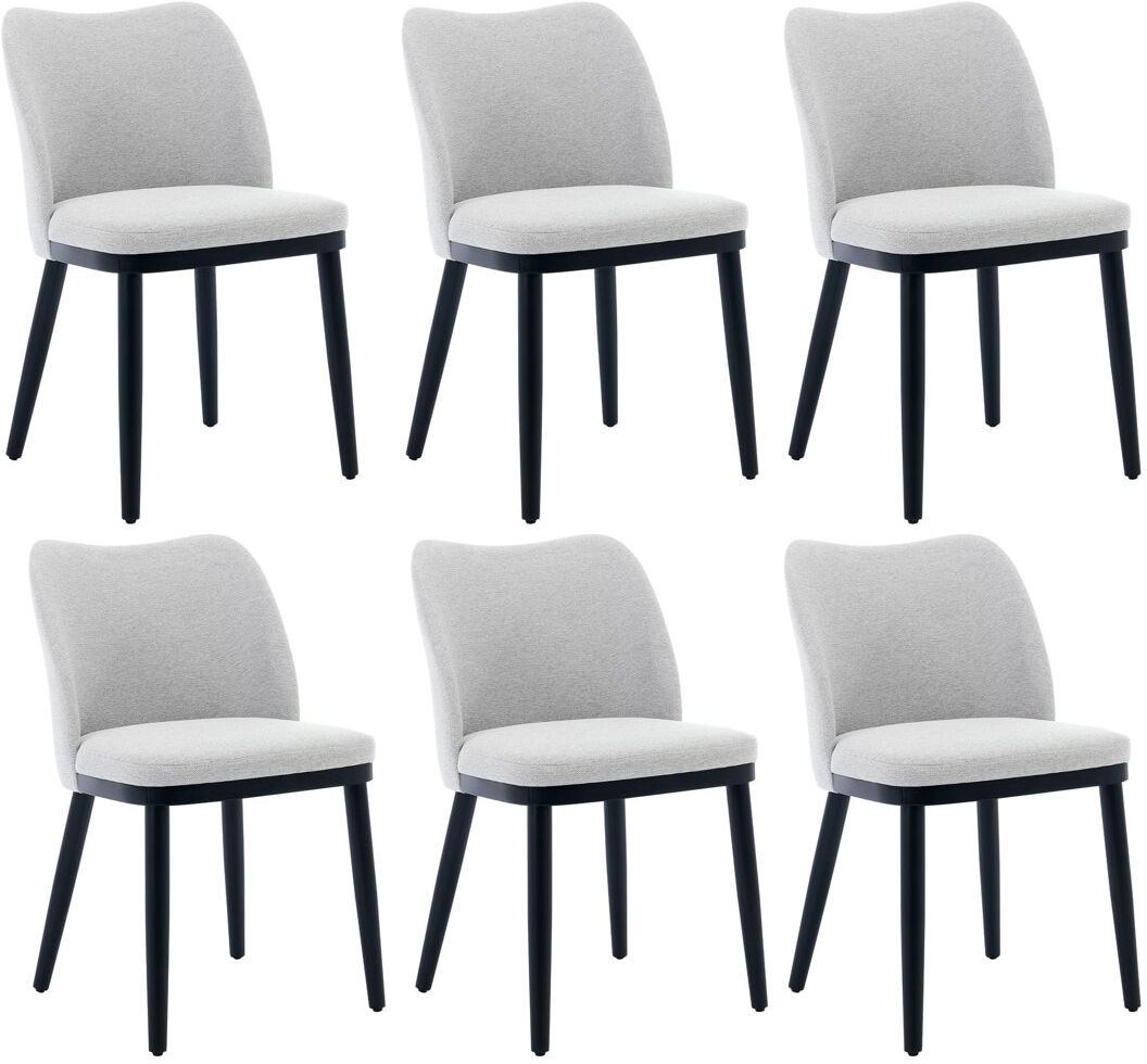 George Oliver Side Chair Gray 78cm H X 48cm W X 51cm D