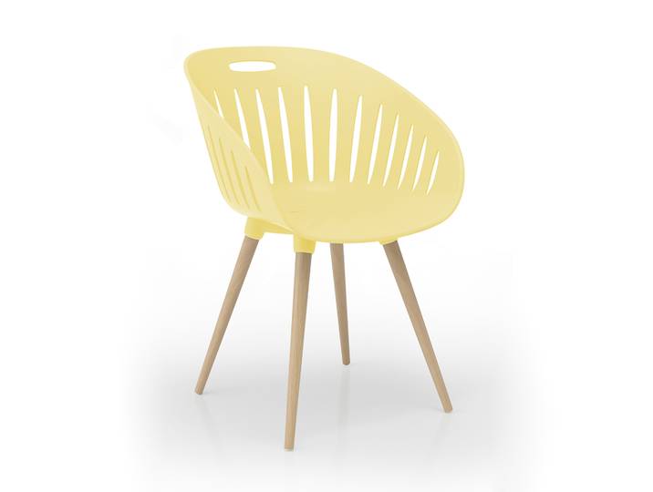 Outdoorstühle Topstar T2023 Gelb, Neu – Perfekt für Büro und Empfang