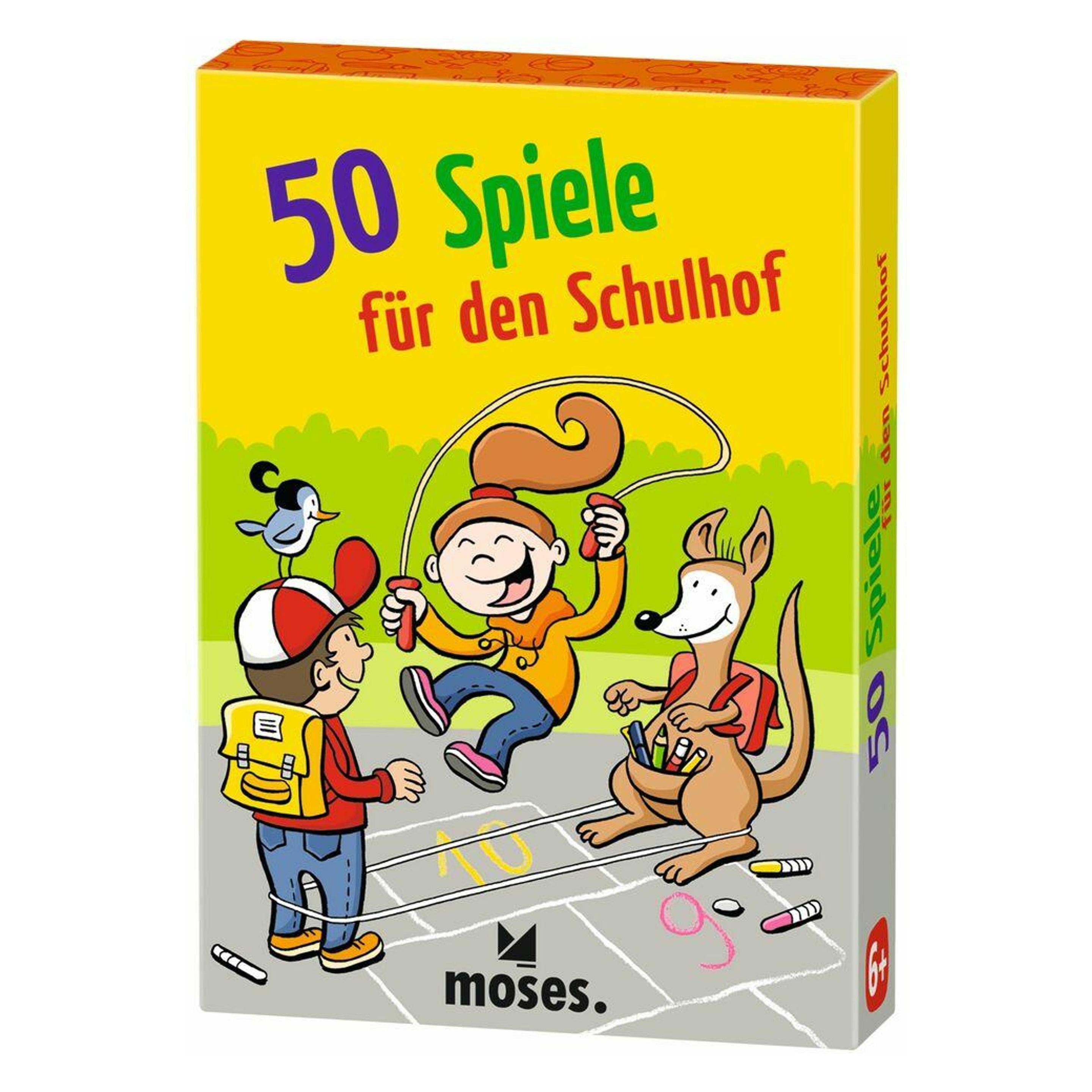 Moses 50 Spiele für den Schulhof (Deutsch) (30259)