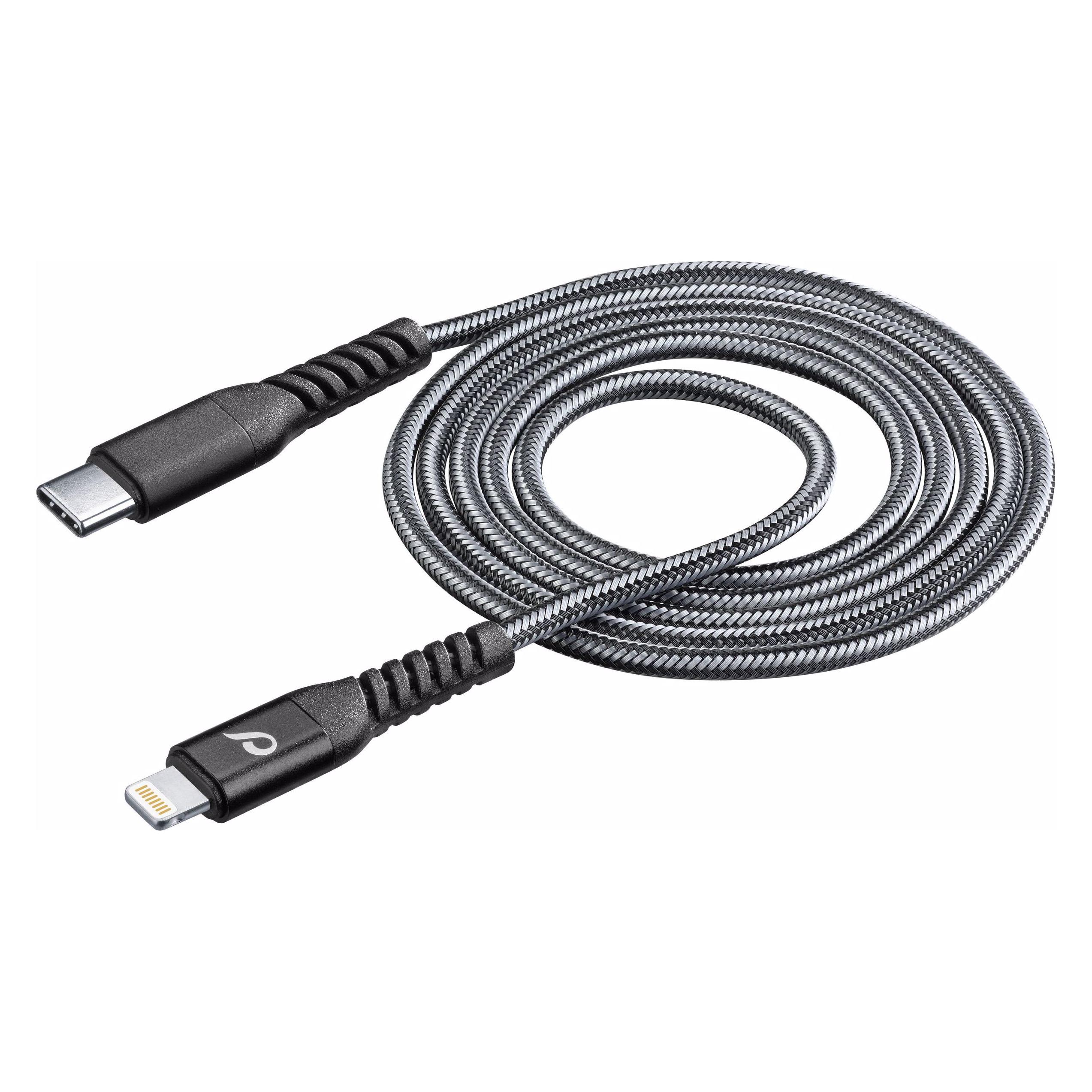 Cellularline Tetra Force (1.20 m, USB 3.2 Gen 1, 30 W) (TETRACABC2LMFI1MK)