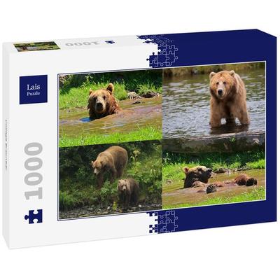 Lais Puzzle Collage Braunbär 1000 Teile