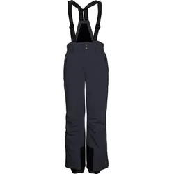 KILLTEC Kinder Latzhose KSW 148 BYS SKI PNTS, Größe 128 in Schwarz Schwarz