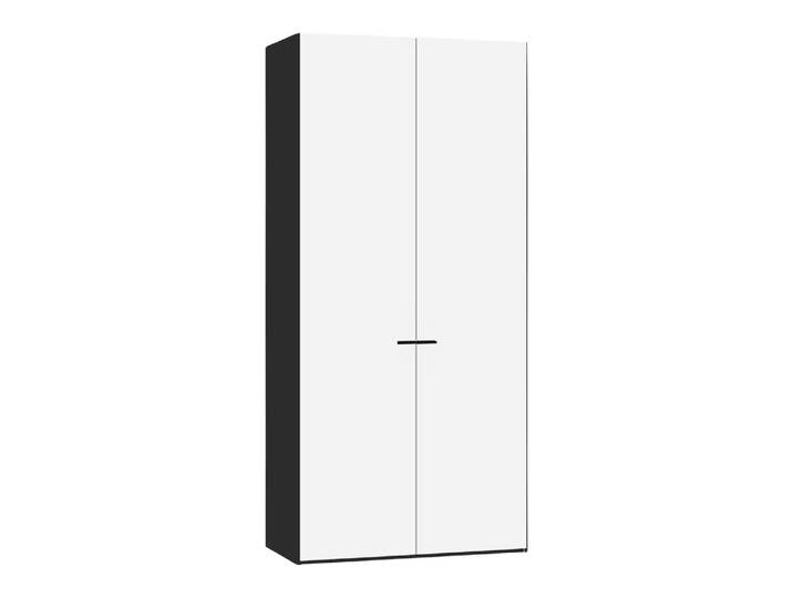 Drehtürenschrank Atlantis, Byyu, novaschwarz, Holzwerkstoff