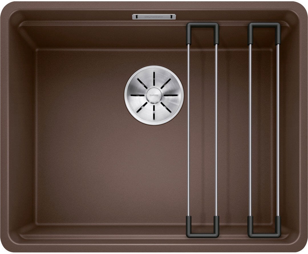 Blanco Etagon Single Bowl Undermount Kitchen Sink Coffee 530mm L