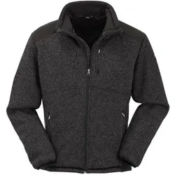 MAUL Herren Unterjacke Strickfleecejacke+Megaliner Br, Größe 48 in Schwarz Schwarz