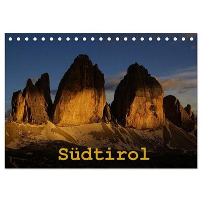 Südtirol im Jahreslauf (Tischkalender 2027 DIN A5 quer), CALVENDO Monatskalender