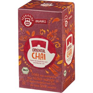 Teekanne Tee Organics, Oriental Chai, BIO, Chai-Tee, 36 g, 20 Beutel