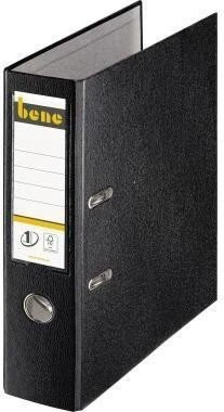 bene No.1 Power Ordner schwarz Kunststoff 8,0 cm DIN A4