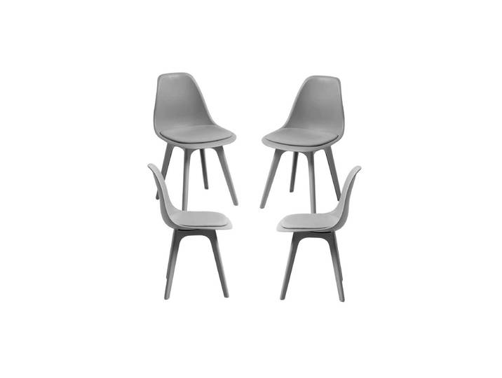 4er Set Dami Suprym Stühle - Gris dunkel