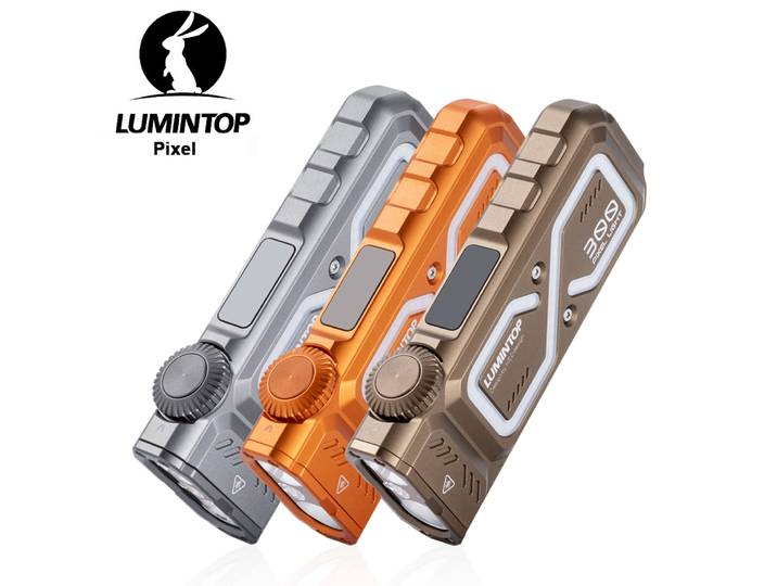 Lampe torche LED EDC, lanterne de camping extérieure, lumière UV LEP RGB, lampe en forme de sablier, rechargeable par USB C, 1300 lumens, torche de pêche Pixel