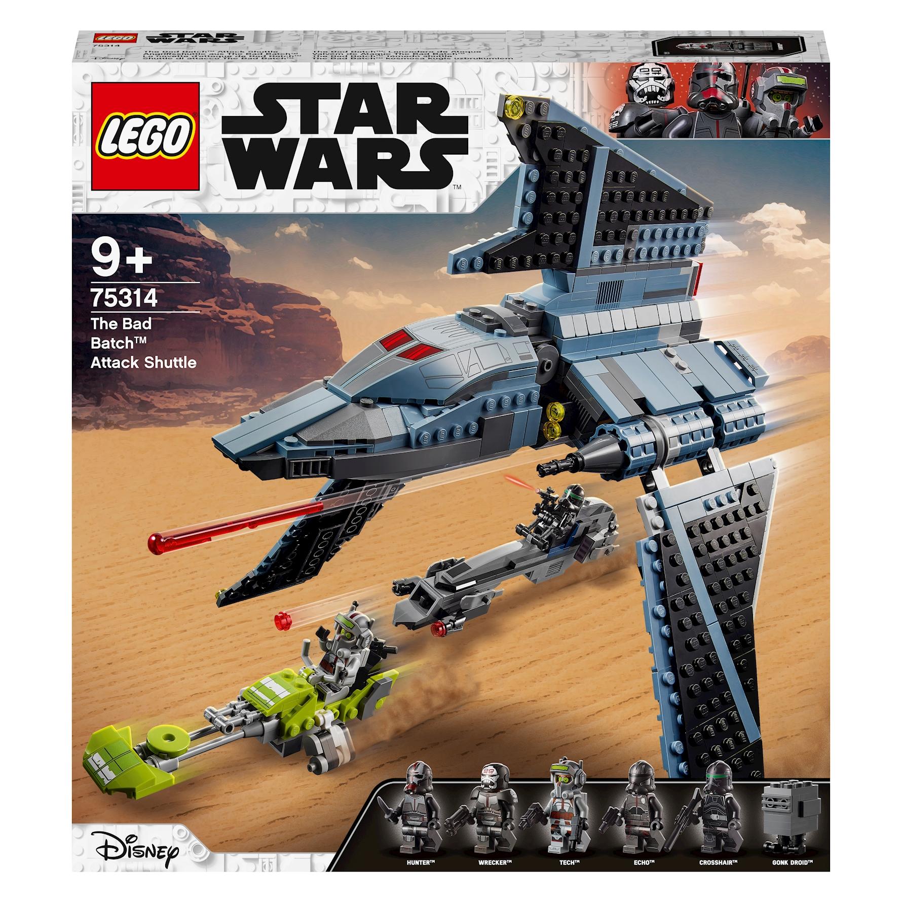 LEGO Star Wars 75314 Das Bad Batch Attack Shuttle (75314, LEGO Star Wars) (75314)