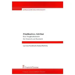 Prädikatives Attribut, Fachbücher von Anna Pavlova, Larissa Naiditsch