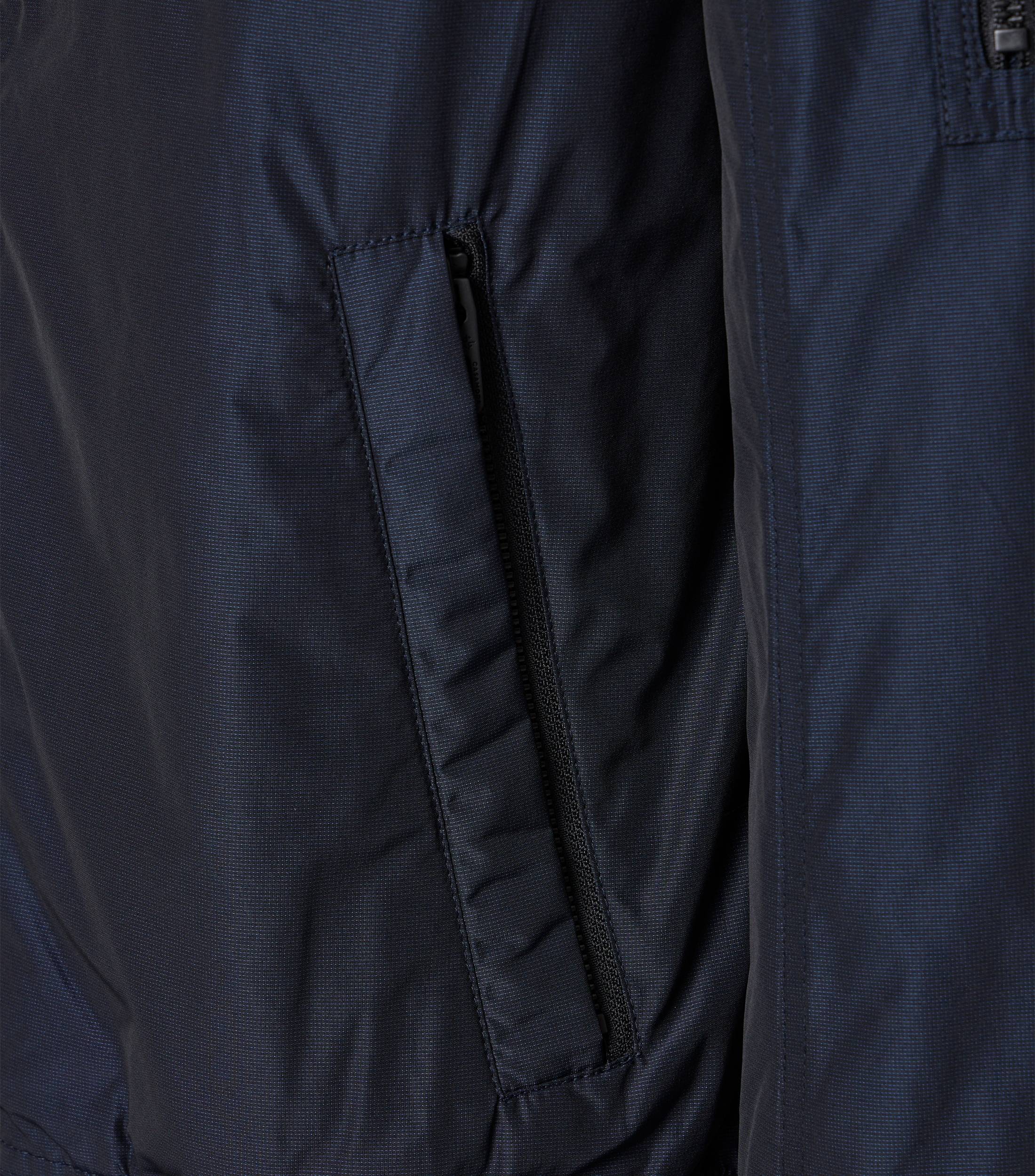 Blouson CASAMODA "CASAMODA Blouson uni", Herren, Gr. L, blau (dunkelblau), 100% Polyester, Jacken Blouson