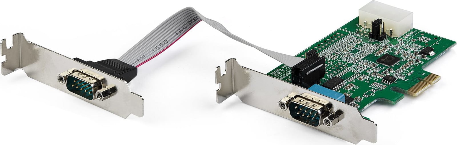 StarTech.com 2-poorts seriële PCIe RS232 adapterkaart met 16950 UART en DB9-aansluitingen - PEX2S953LP