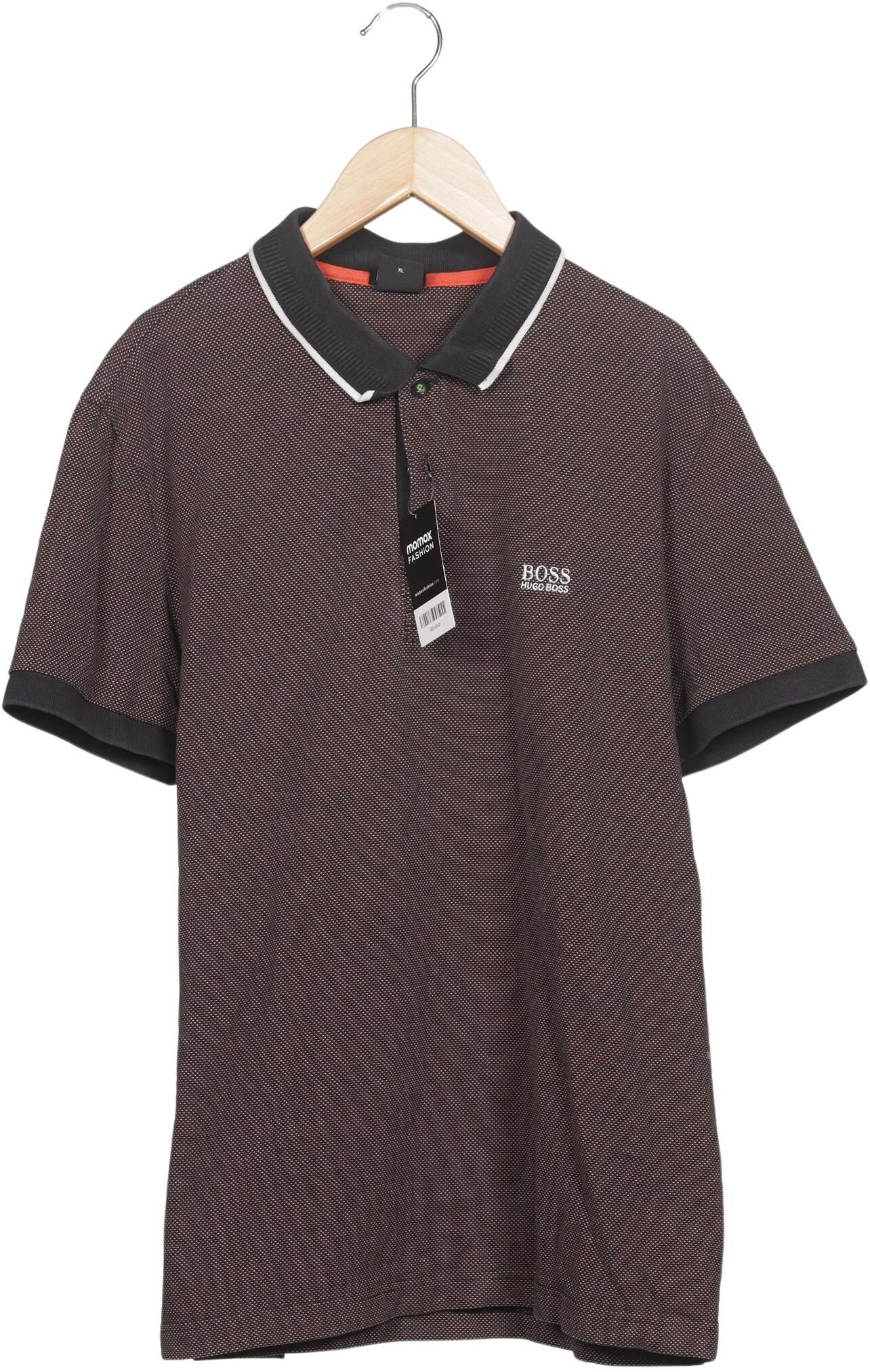 Boss Green Herren Poloshirt, Braun, Gr. XL, Baumwolle - Second Hand