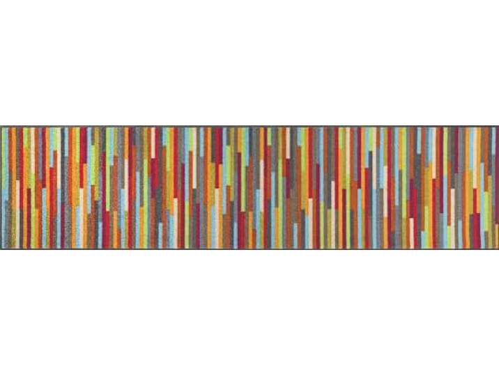 Wash+Dry Paillasson\, Mikado Stripes 60x240cm\, intérieur\, Lavable\, Multicolore