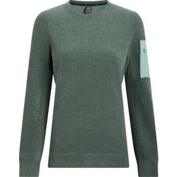 McKINLEY Damen Sweatshirt Da.-Sweatshirt Hucture RN W, Größe 36 in Grün Grün
