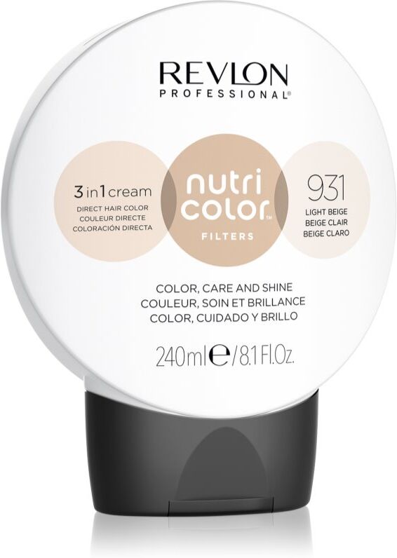 Revlon Professional Nutri Color Filters Toning masque colorant nourrissant à usage professionnel 931 240 ml