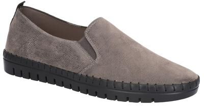 Easy Street Fresh - Womens 5.5 Grey Slip On Medium