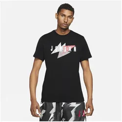 Nike, Herren, Sportshirt, Jordan Jumpman Air Wordmark Men'S Short-Sleeve Crew (L), Schwarz