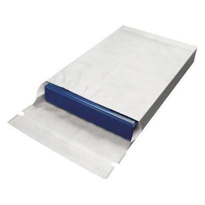 Tyvek Papprückwandtasche Ecommerce Mailer DIN B4 ohne Fenster 55g/m² mit doppelter Haftklebung weiss (50 Stk.) (00069102)