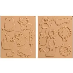 HEYDA Motivstempel-Set »Tiere«