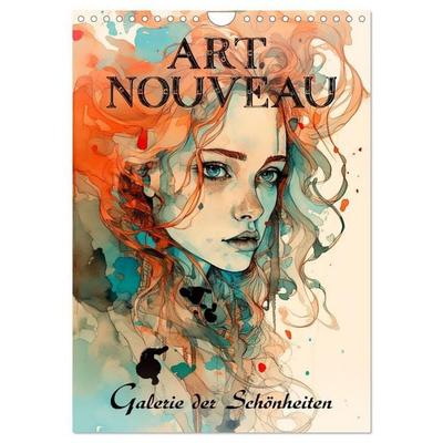 Art Nouveau - Galerie der Schönheiten (Wandkalender 2027 DIN A4 hoch), CALVENDO Monatskalender