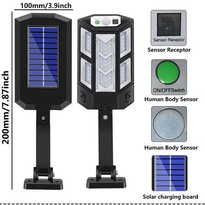 Uplift Picks Solar Motion Sensor Wall Light For Bright Outdoor Security And Convenience b
