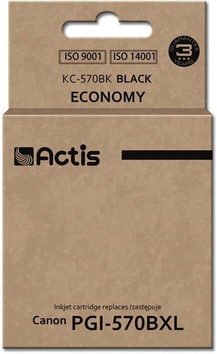 Cartucho de tinta compatible Canon PGI-570Bk (negro) - ACTIS