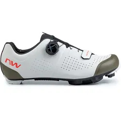 Northwave Razer Mountainbike-Schuhe - light grey/green forest - 42
